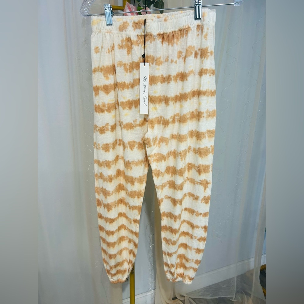 Mustard Seed Tie Dye Two Piece Set Women Small Oversized Top - Picture 2 of 7